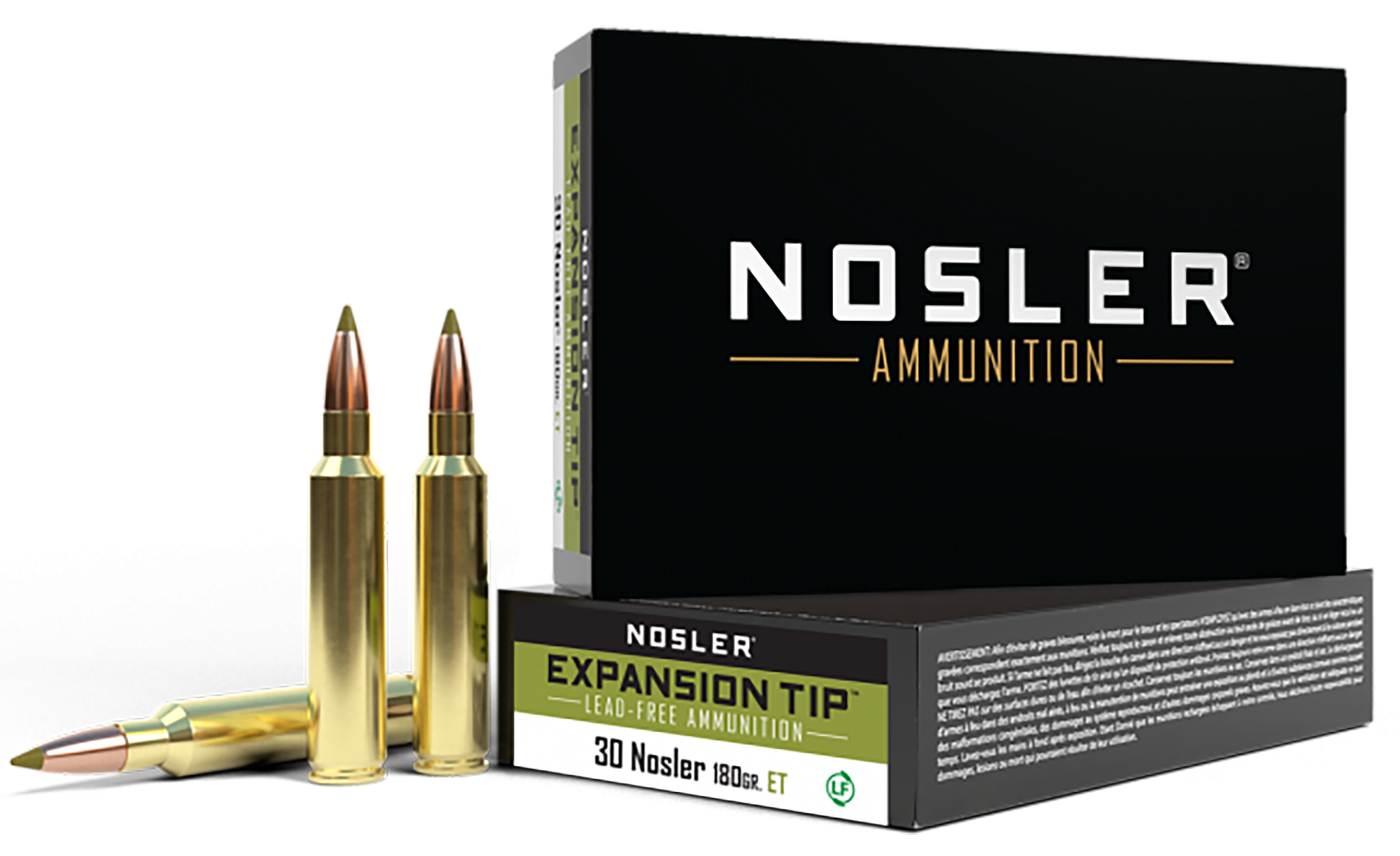 Nosler E-tip 30 Nosler 180 Grain E-Tip Lead-Free (Box)