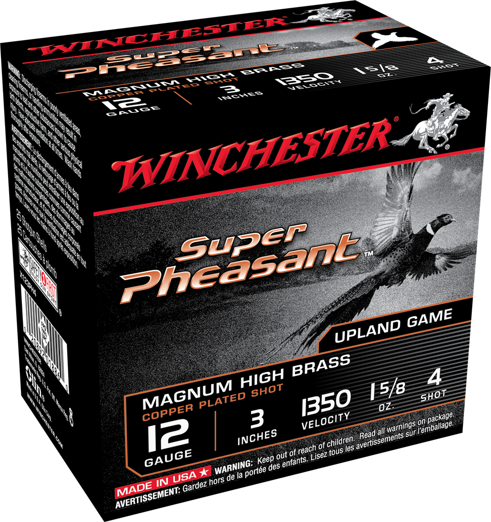 Winchester Super Pheasant 12 Gauge 3 1 5/8 oz 4 Shot X123PH4 (Box)
