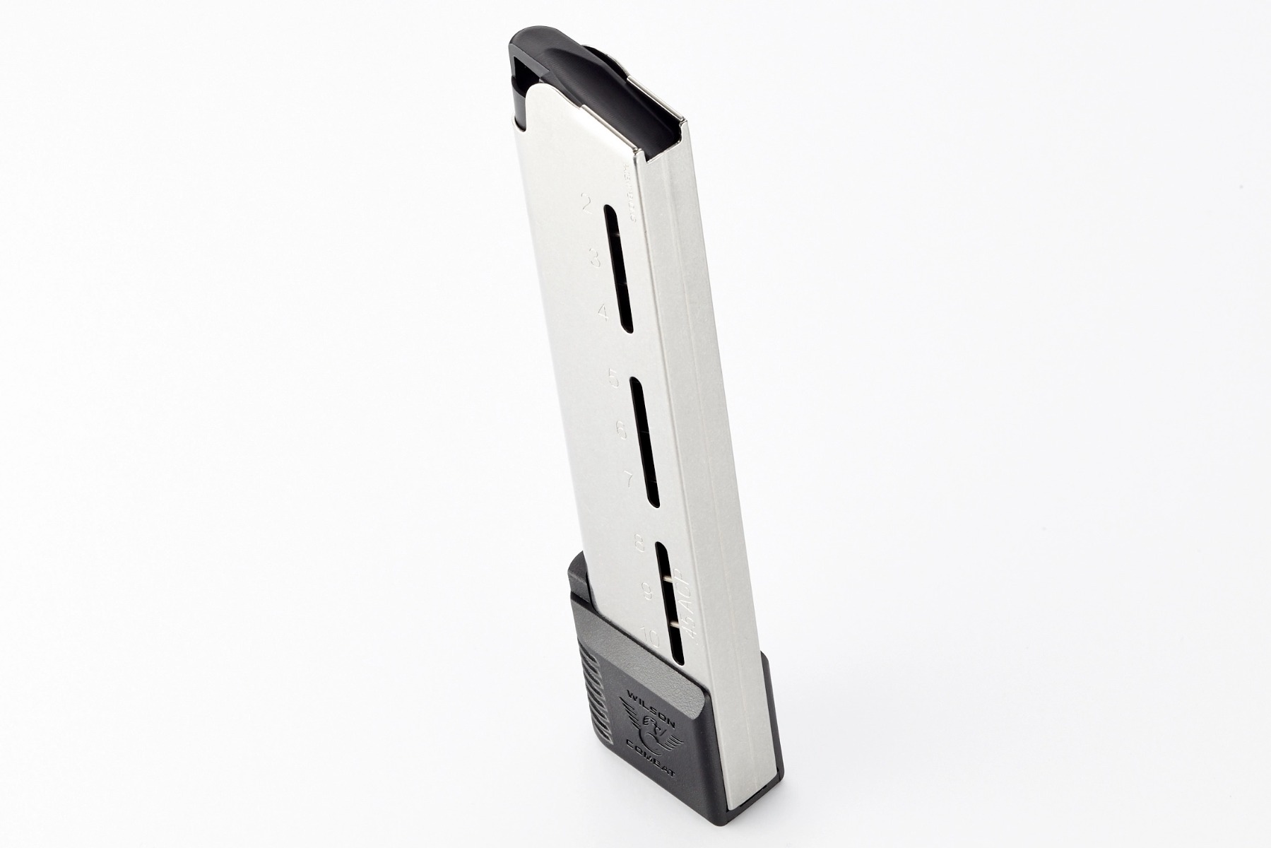 Wilson Combat Elite Tactical 1911 Full-Size 45 ACP - 10rd Magazine (Stainless Steel)