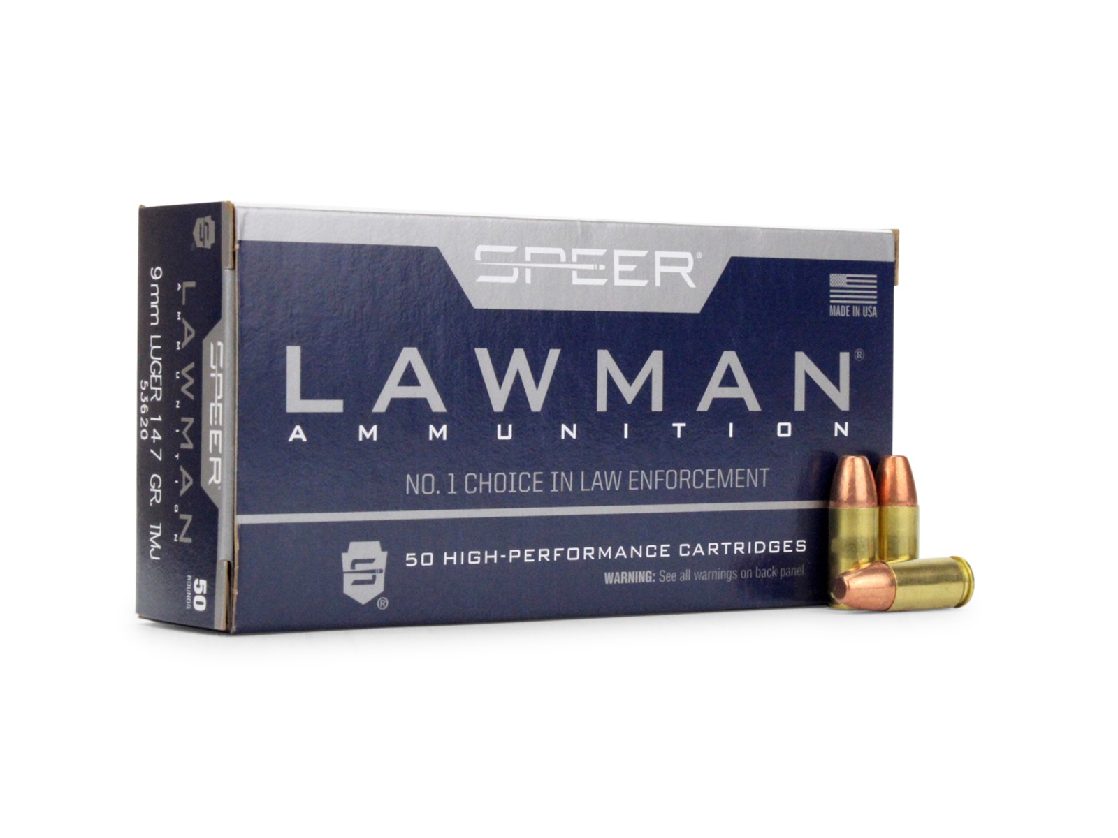 Speer Lawman 9mm 147 Gr TMJ (Box)