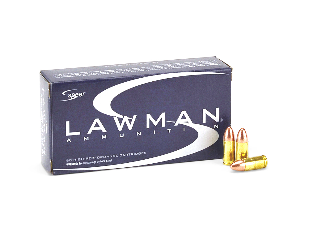 Speer Lawman 9mm Luger 124 Gr TMJ (Box)