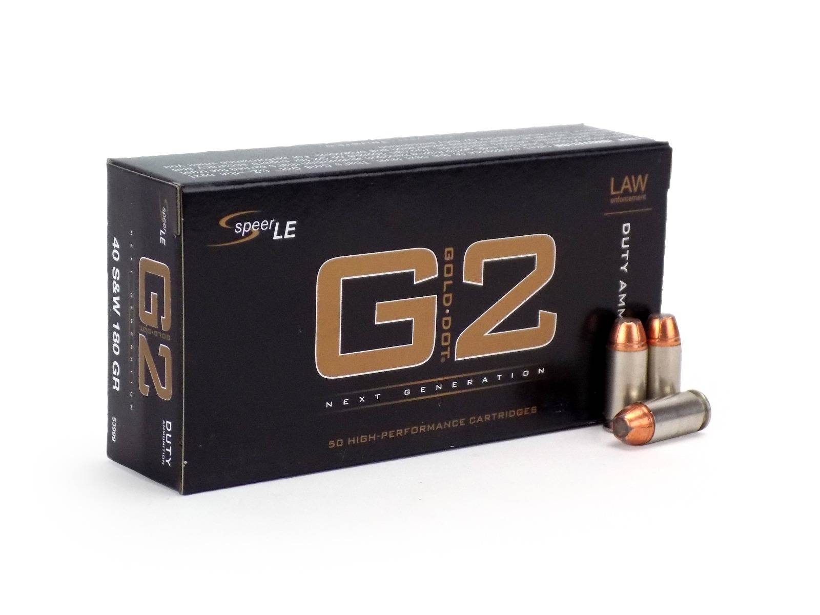 Speer Gold Dot 2 40 S&W 180 Grain JHP (Box)