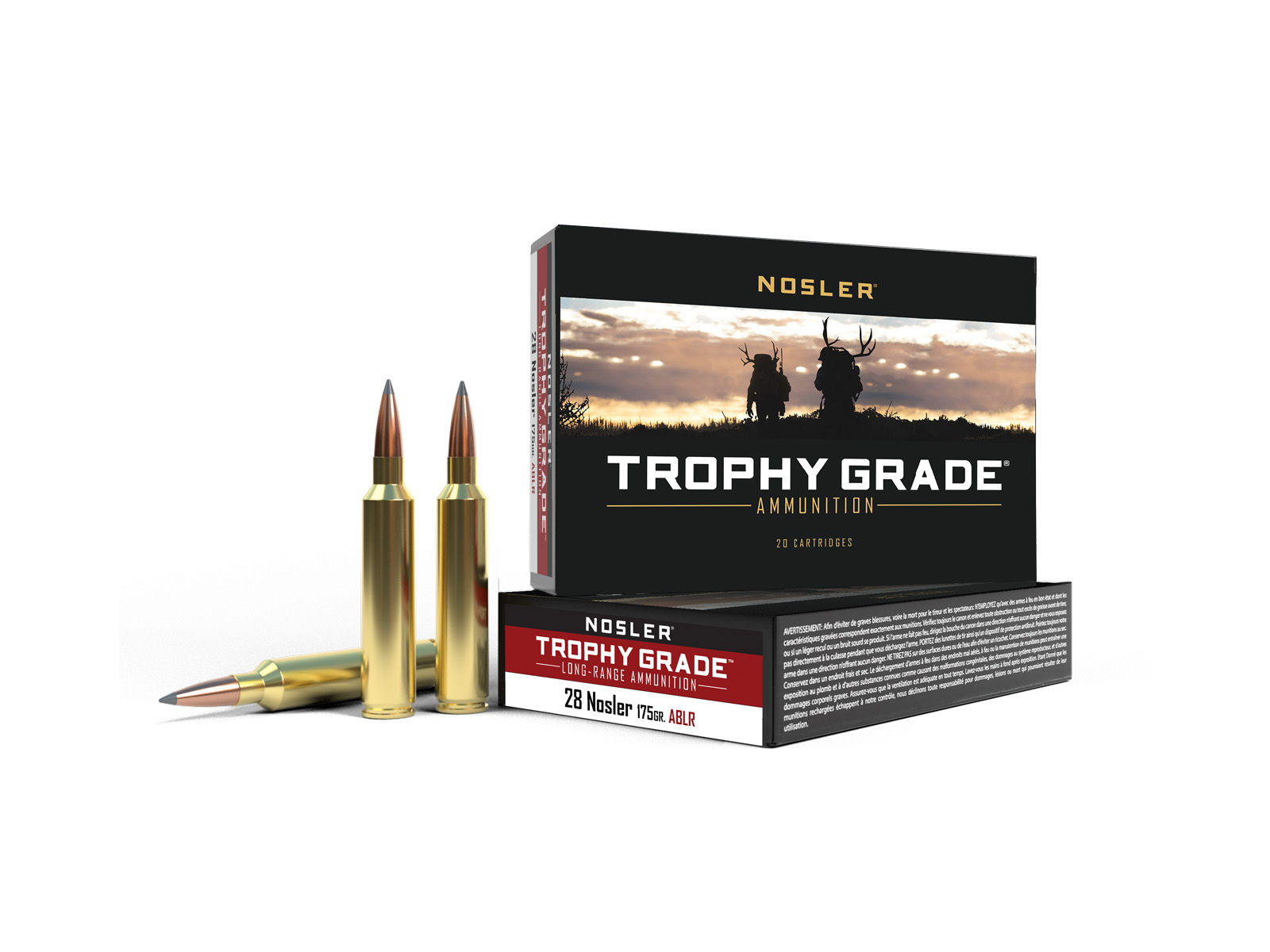 Nosler Trophy Grade 28 Nosler 175 Grain AccuBond Long Range (Box)