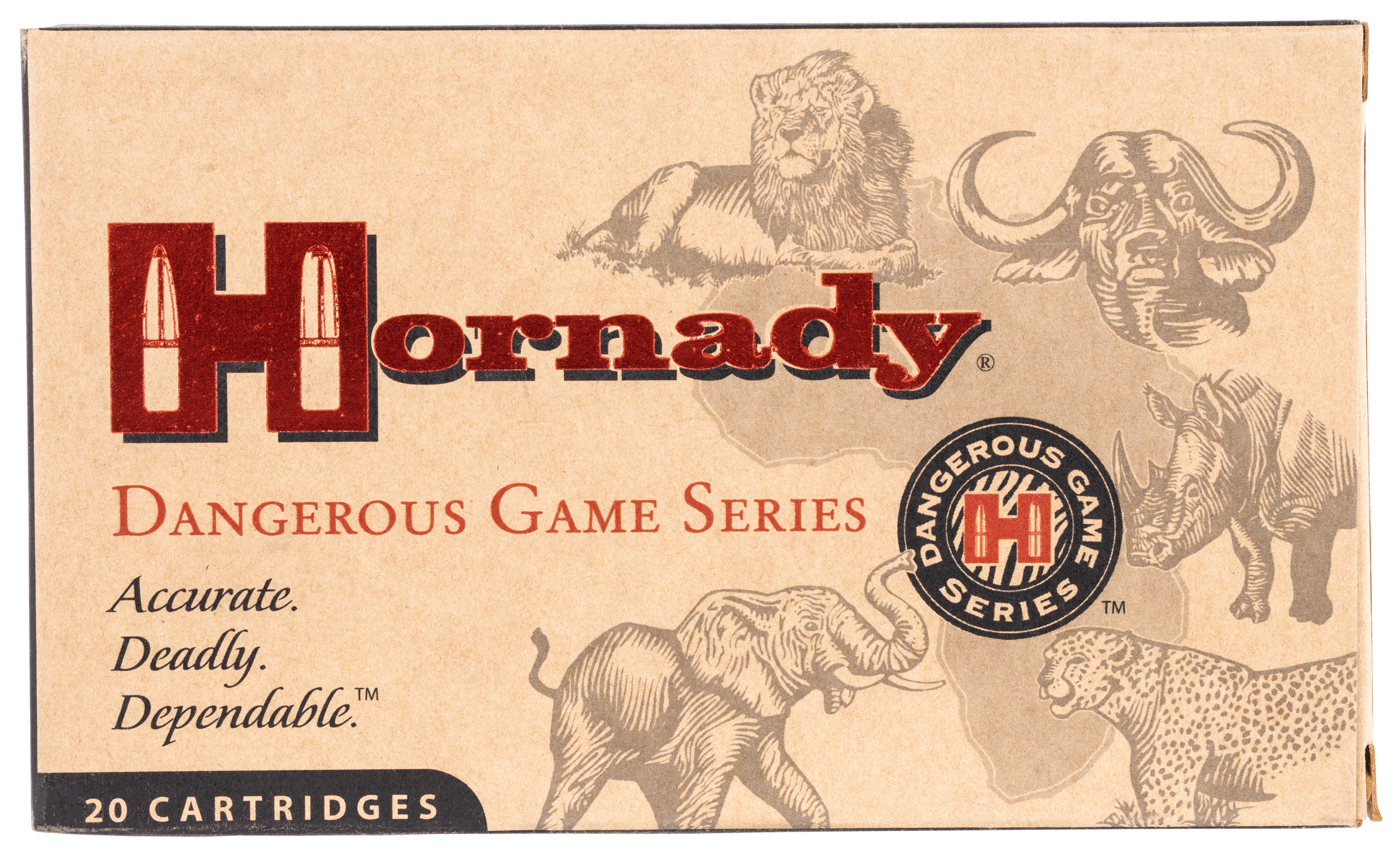 Hornady Dangerous Game 9.3mmx62 Mauser 286 Grain InterLock Spire Point-Recoil Proof (Box)