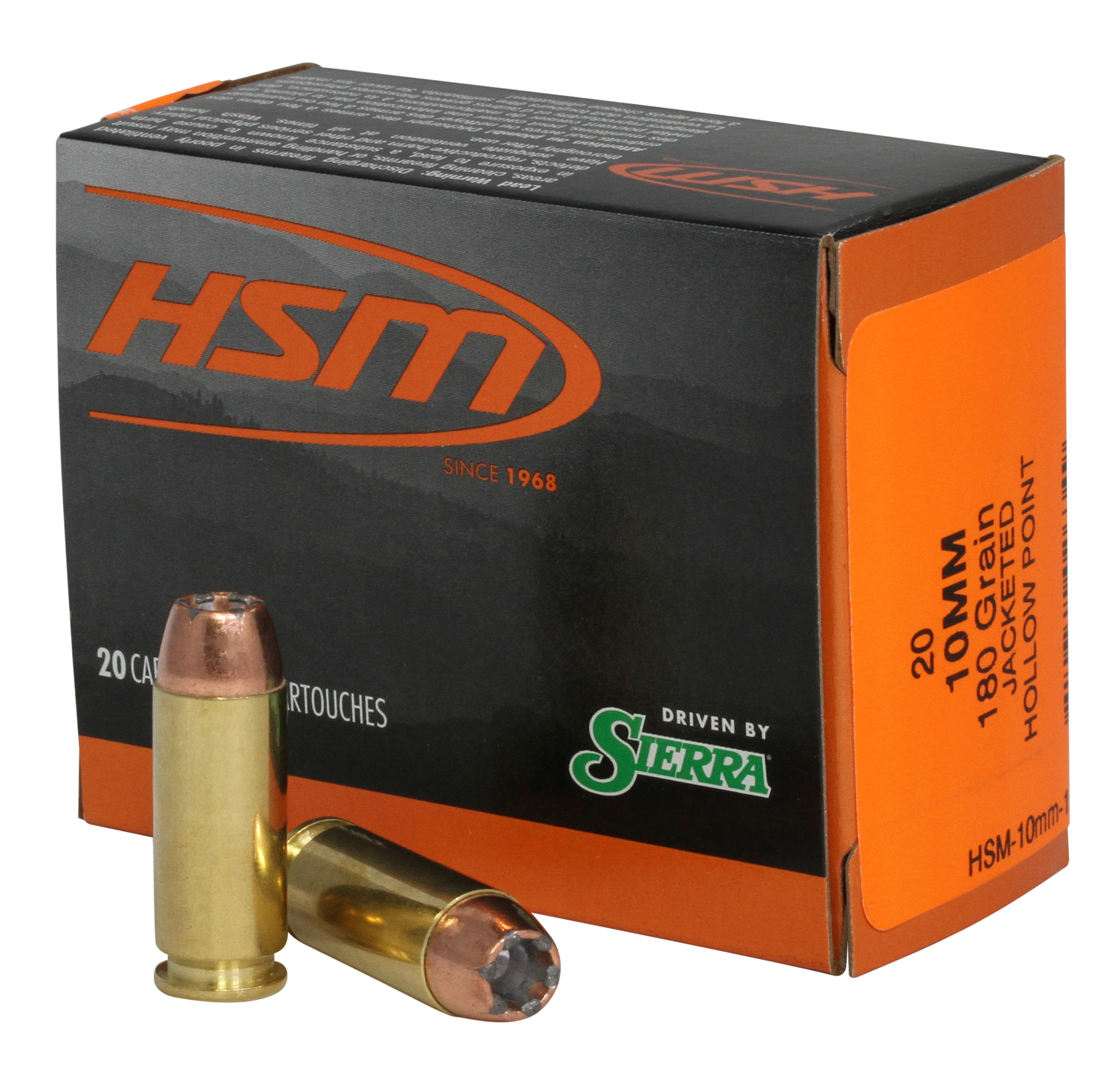 Hsm Pro Pistol 10mm 180 Grain JHP 10MM15N20 (Box)