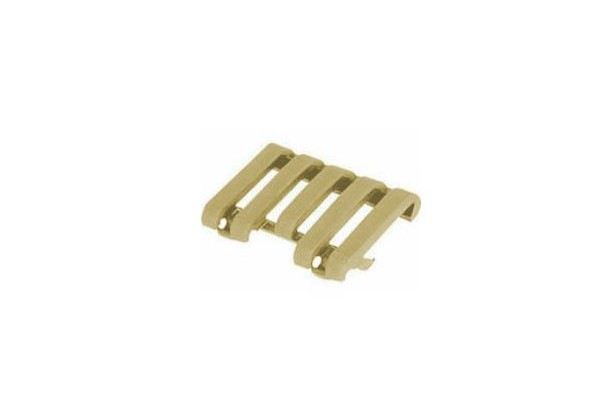 Blackhawk Low Profile 1913 Pic Rail Cover Wire Loom 5 Slot Dark Earth