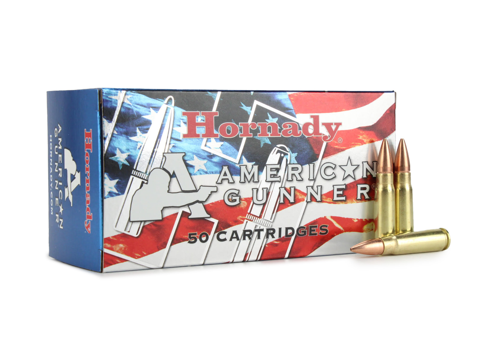 Hornady American Gunner 7.62x39 123 Gr BTHP (Box)