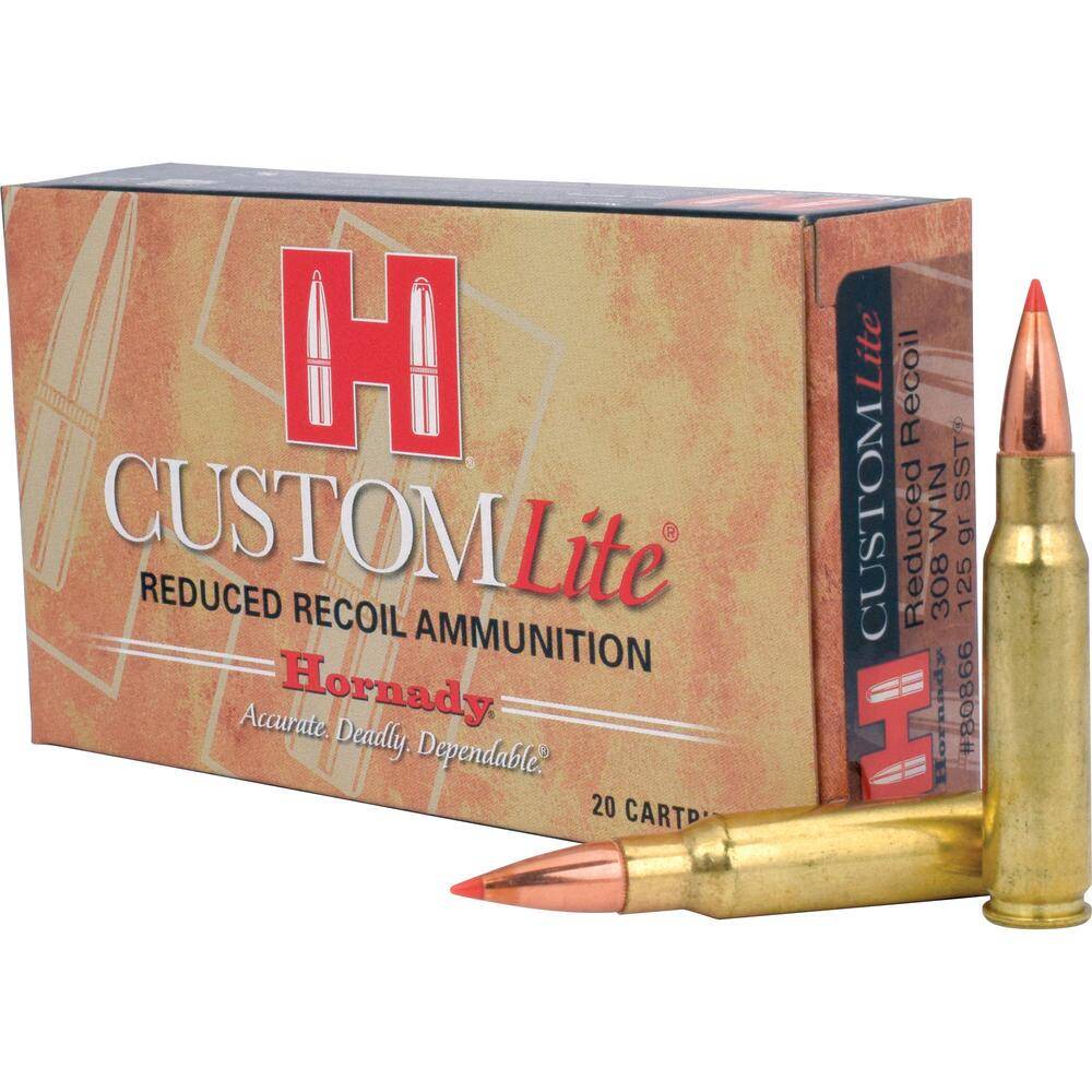 Hornady Reduced Recoil 308 Ammunition