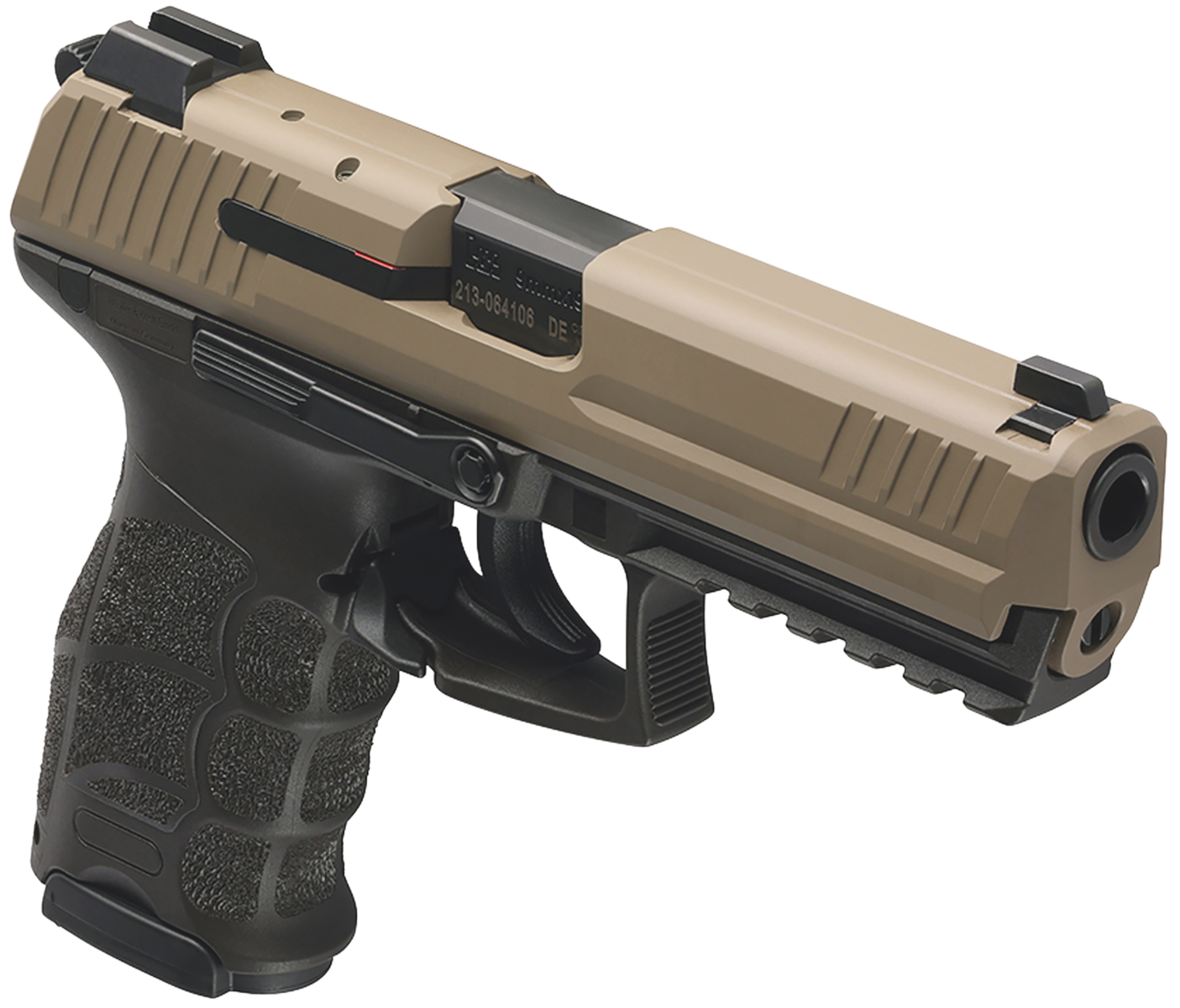 HK(R) - 81001198 - P30L V3 9mm Luger 20+1 4.45" Semi-Auto Flat Dark Earth Pistol