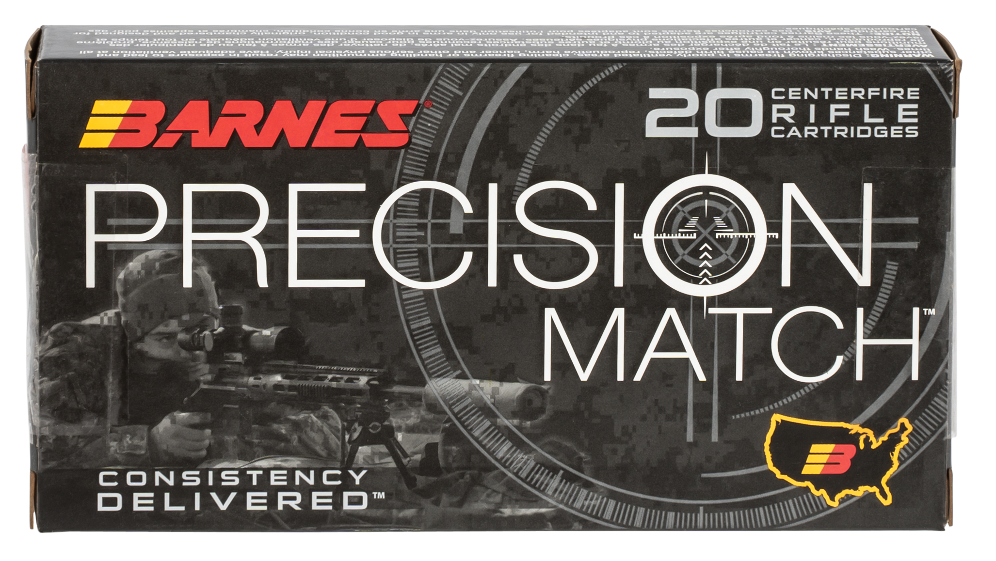 Barnes Bullets Precision Match 6mm Creedmoor 112 Grain Open Tip Match (Box)