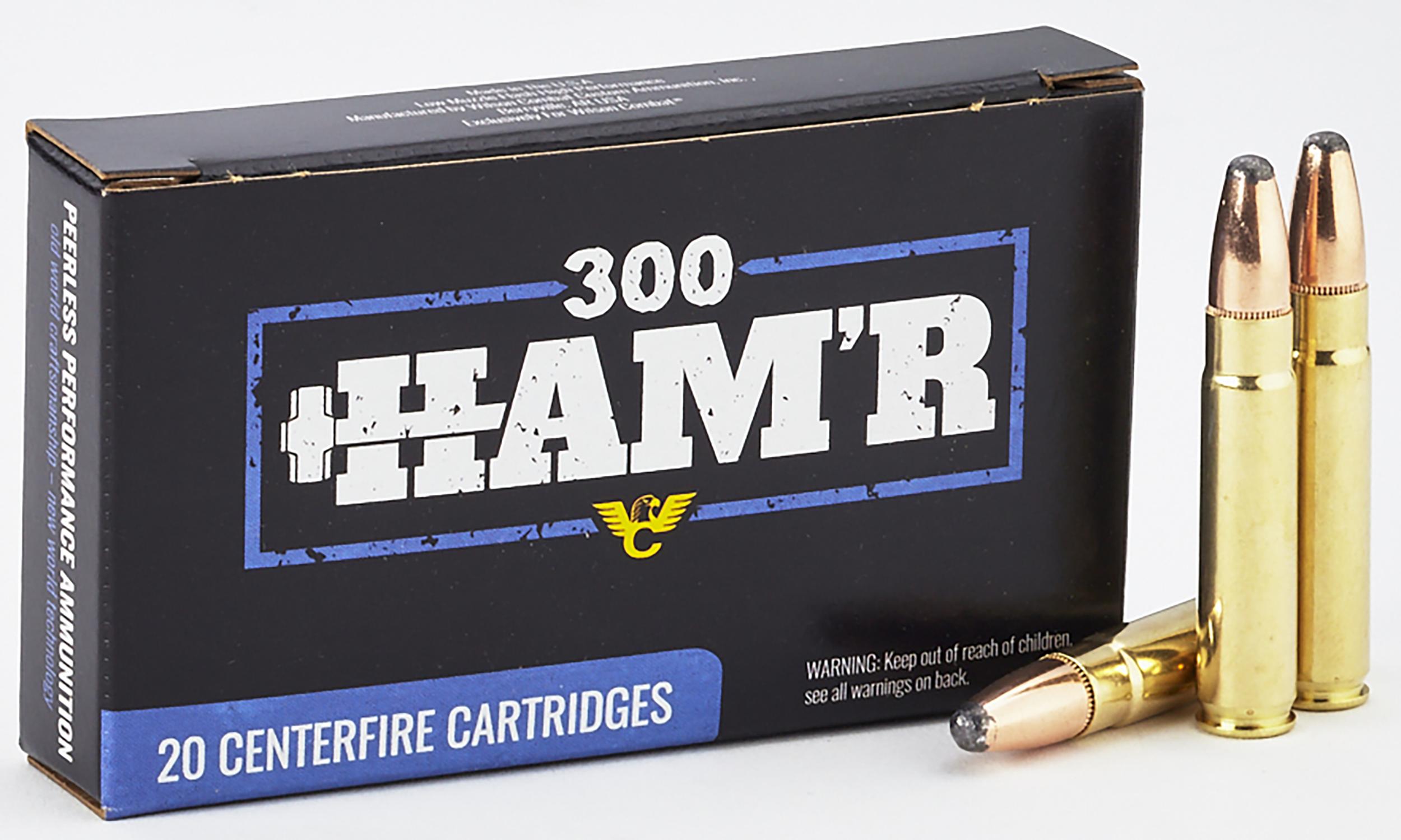 Wilson Combat Centerfire Rifle 300 HAM'R 130 Grain Speer HAM'R Hot-Core (Box)