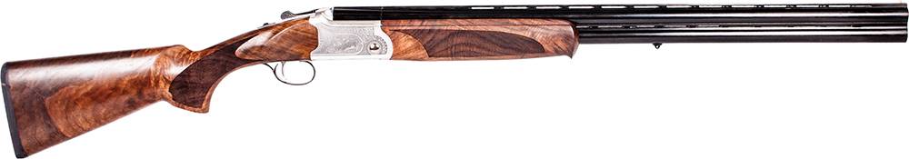 ATI Cavalry SV Over/Under 12 Ga 28 3 Walnut/Aluminum Alloy w/Engraving Blued