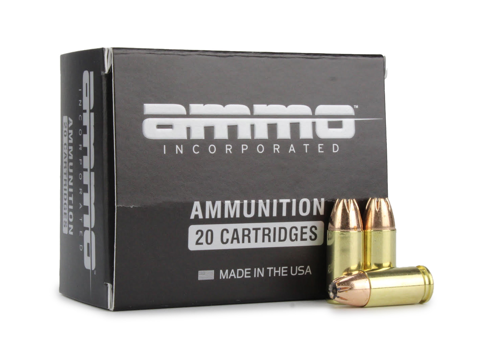 Ammo Inc Signature 9mm 124 Gr JHP (Box)