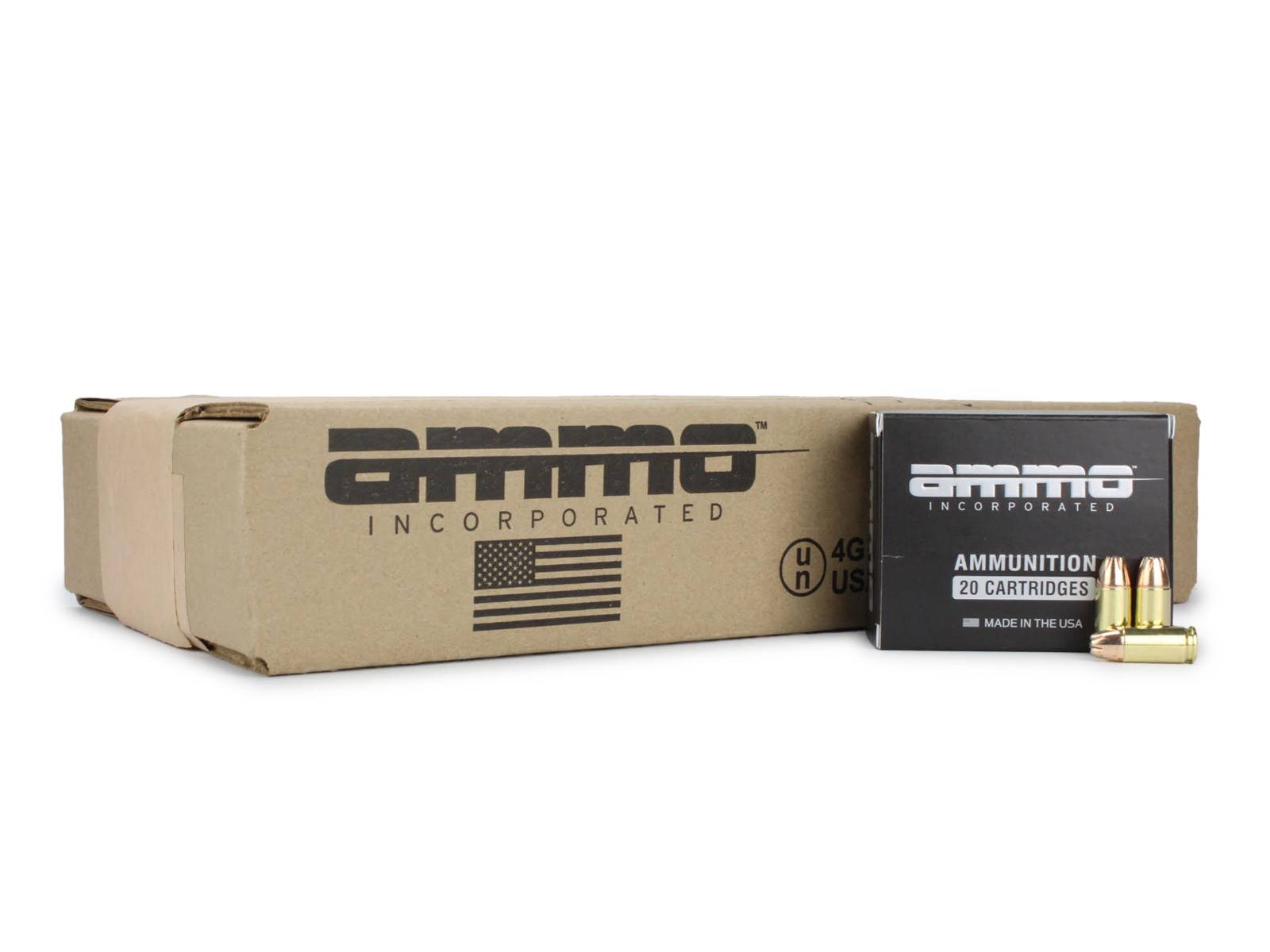 Ammo Inc Signature 9mm 124 Gr JHP (Case)