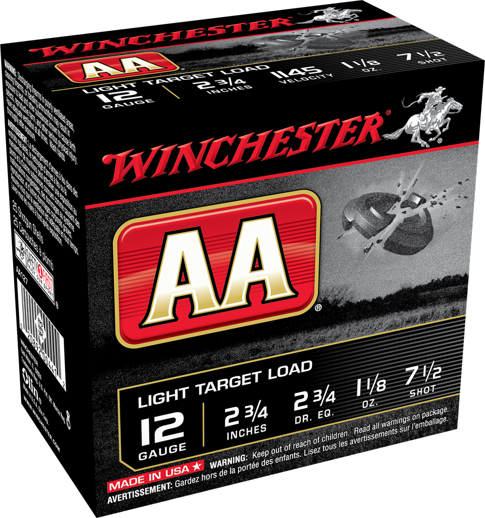 Winchester Aa 12 Gauge 2.75 1 oz 7.5 Shot AAL127 (Box)