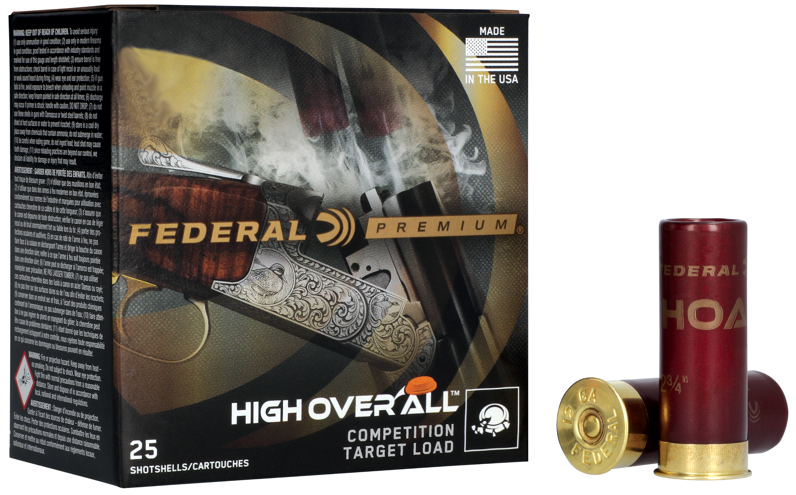 Federal Premium 28 Gauge 2.75 3/4 oz 8 Shot HOA288 (Box)