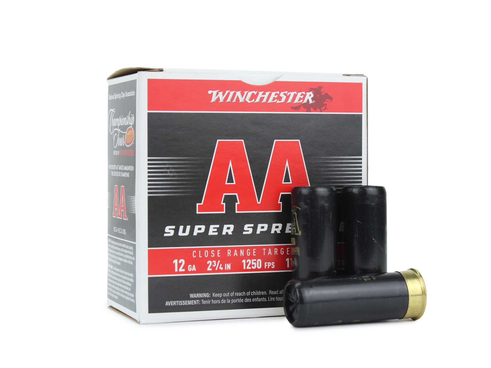 Winchester AA Super Spreader 12 Gauge 1 oz #8 (Box)
