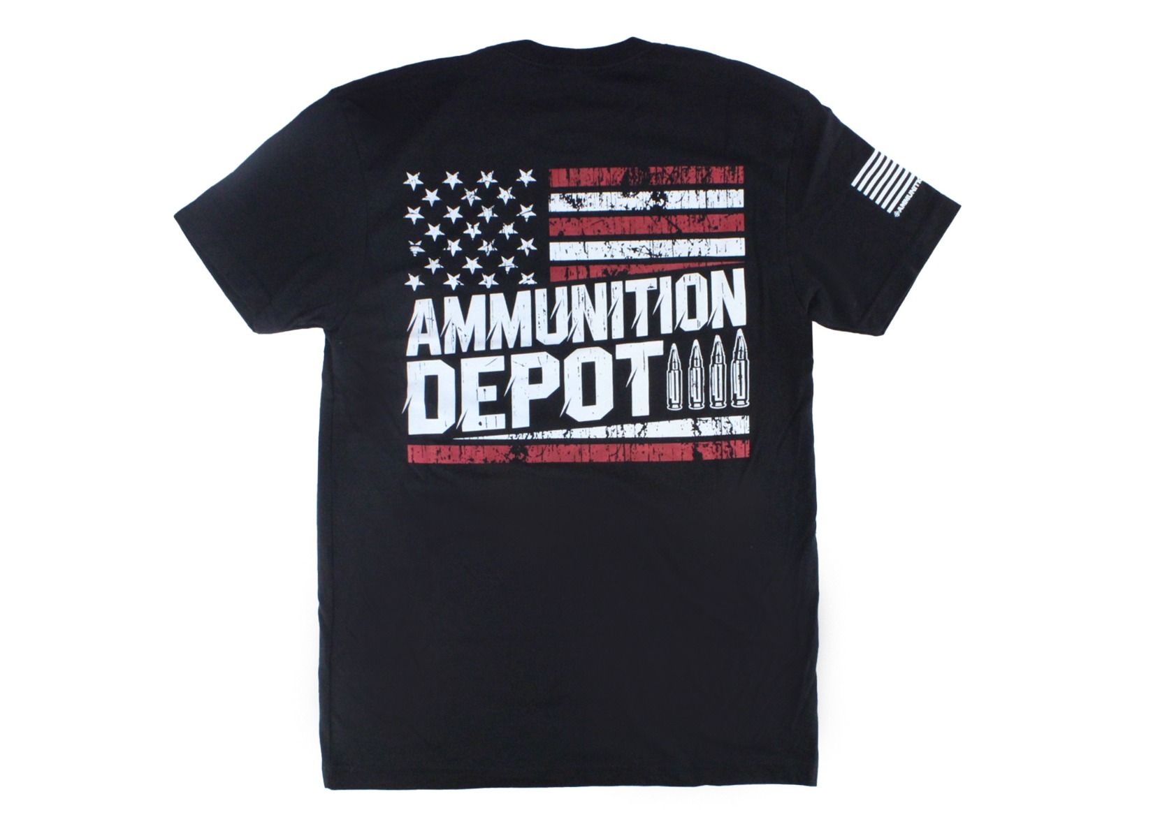 Ammunition Depot Bullet-Flag T-Shirt (Small)
