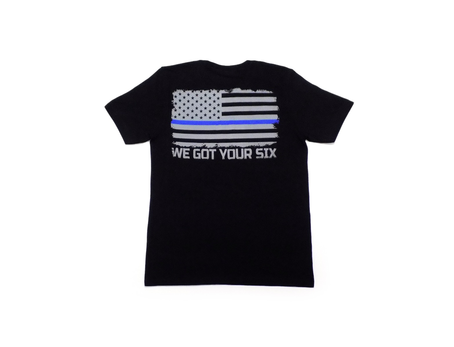 Ammunition Depot Thin Blue Line T-Shirt Black (3XL)