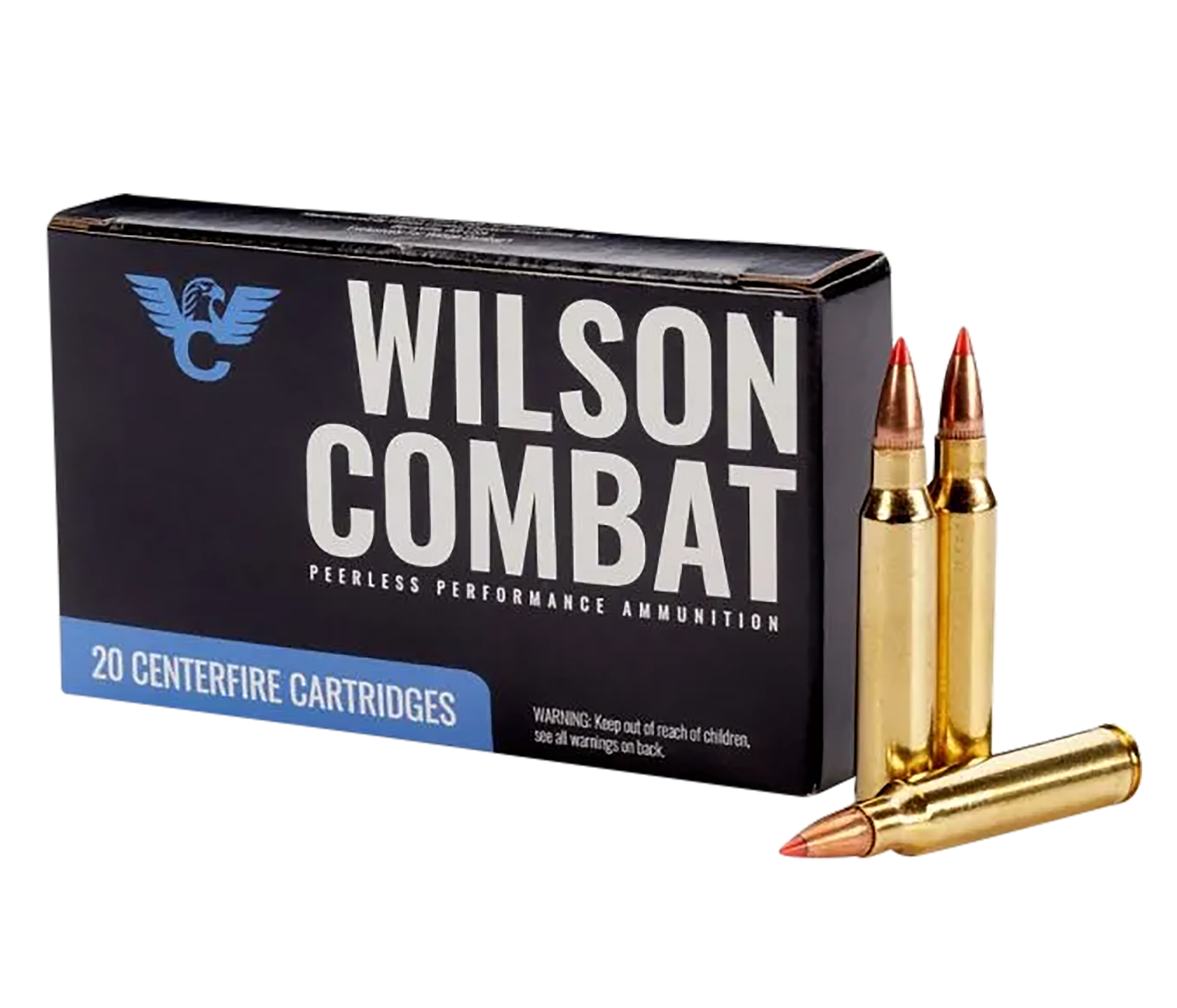 Wilson Combat 223 Remington 60 Grain Hornady V-Max (Box)