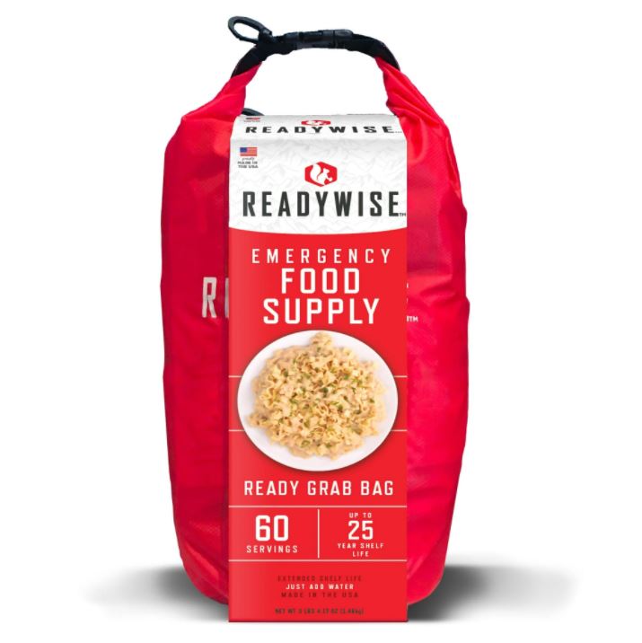 Ready Wise - 60 Serving Emergency Food Supply Ready Grab Bag