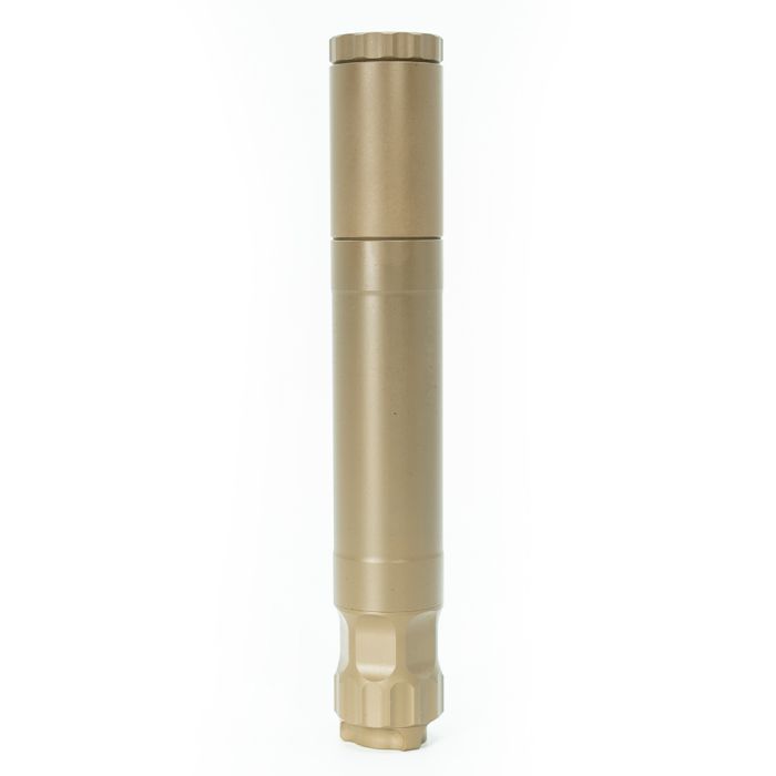 BANISH 45 Multi-Caliber Suppressor | Rimfire through .45 ACP - FDE (Personal)