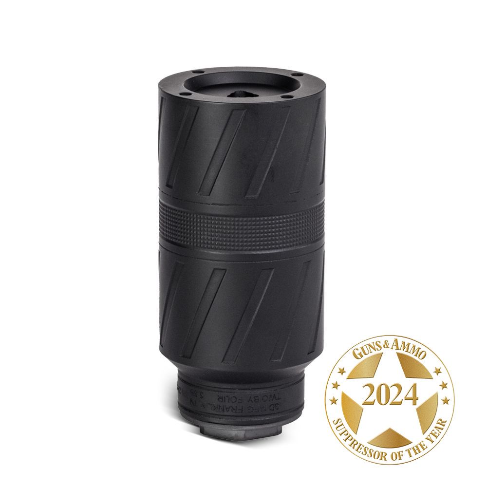 BANISH Speed K Ti Suppressor | .17-5.56 Compatible - Black (Trust)