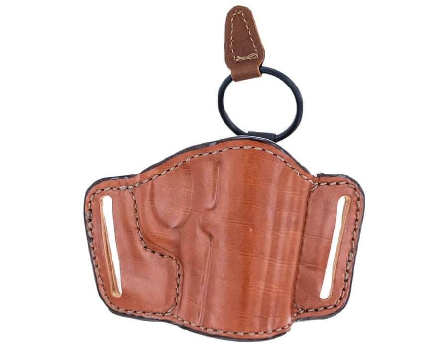 Bianchi 105 Minimalist OWB Belt Holster Right Hand Size 15 (Tan)