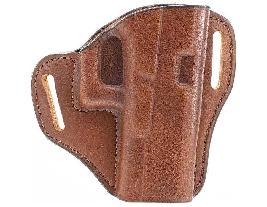 Bianchi Remedy Right Hand Ruger LCR 38 Holster, Plain Tan - 25032