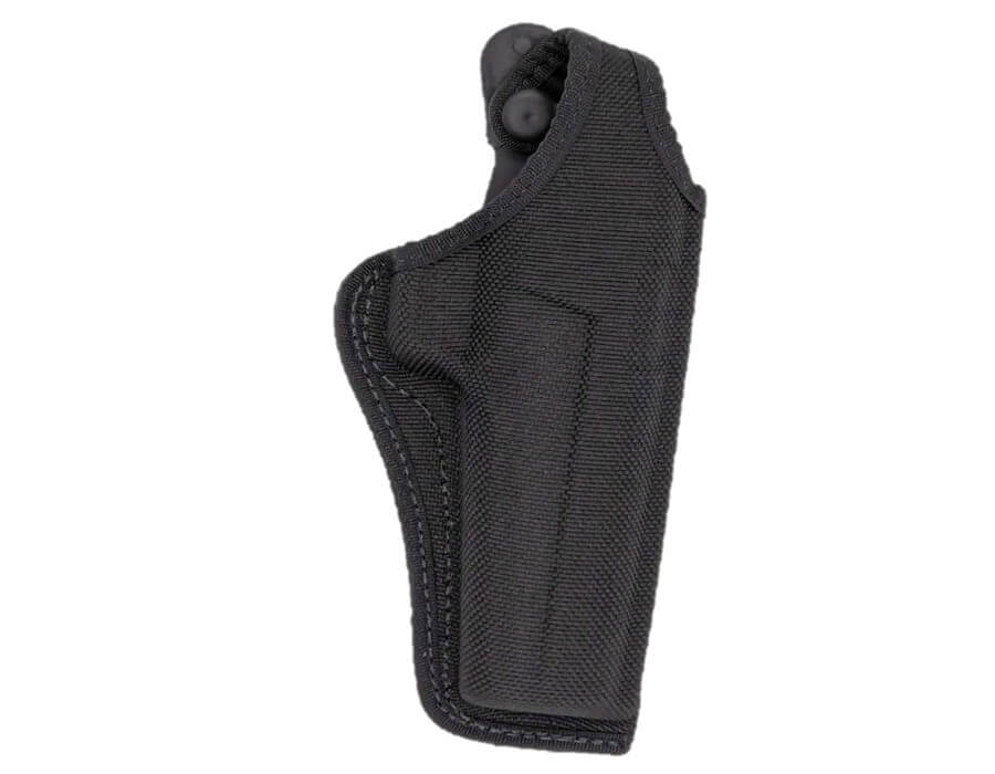 Bianchi 7001 AccuMold Thumbsnap OWB Holster  Right Hand  Size 13 (Black)