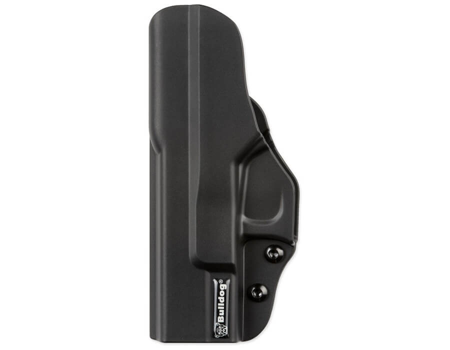 Bulldog Cases Inside Pants Right Hand Glock 19/23/32 IWB Holster w/ Metal Clip, Black - PIPG19