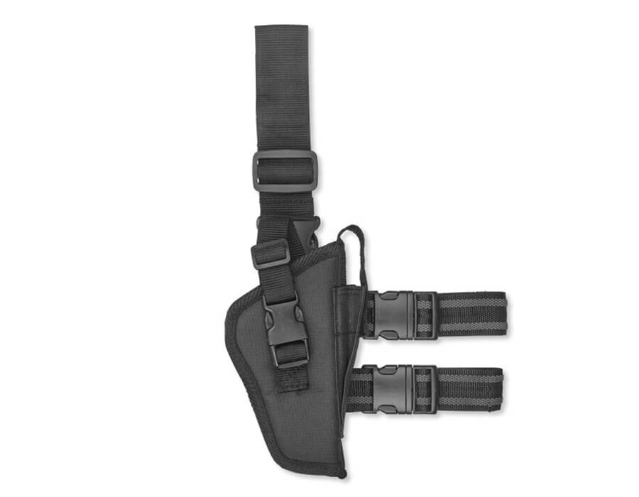 Bulldog Cases Tactical Leg Holster Right Hand Fits Most Large Frame Autos (Black)