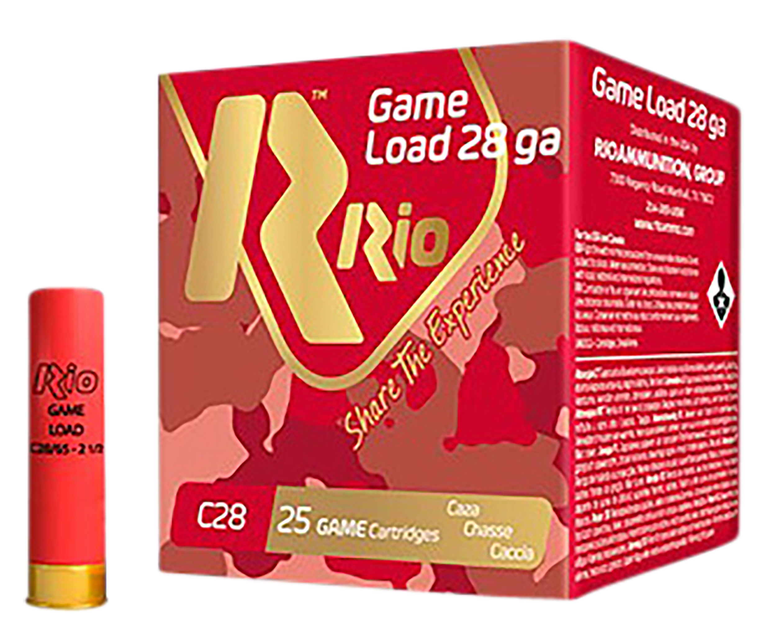 RIO Ammunition HEAVY FIELD 28GA 2-3/4INCH 1OZ #7.5 SHOT 25 ROUNDS PER BOX