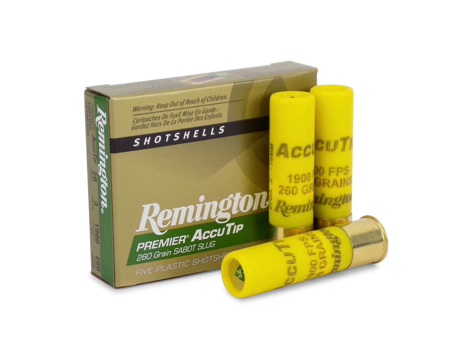 Remington Premier AccuTip 20 Gauge 3 Power Port Tip Slug (Box)