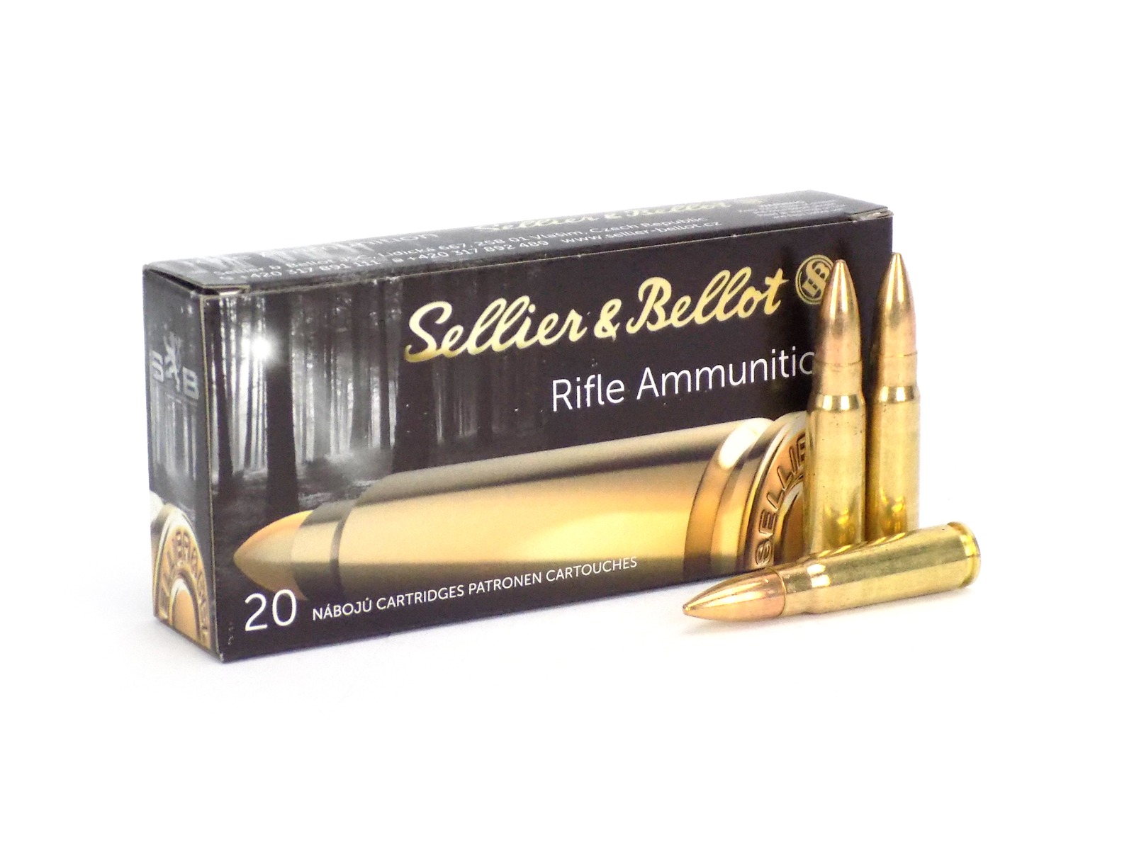 Sellier & Bellot 7.62x39 124 Gr FMJ (Box)