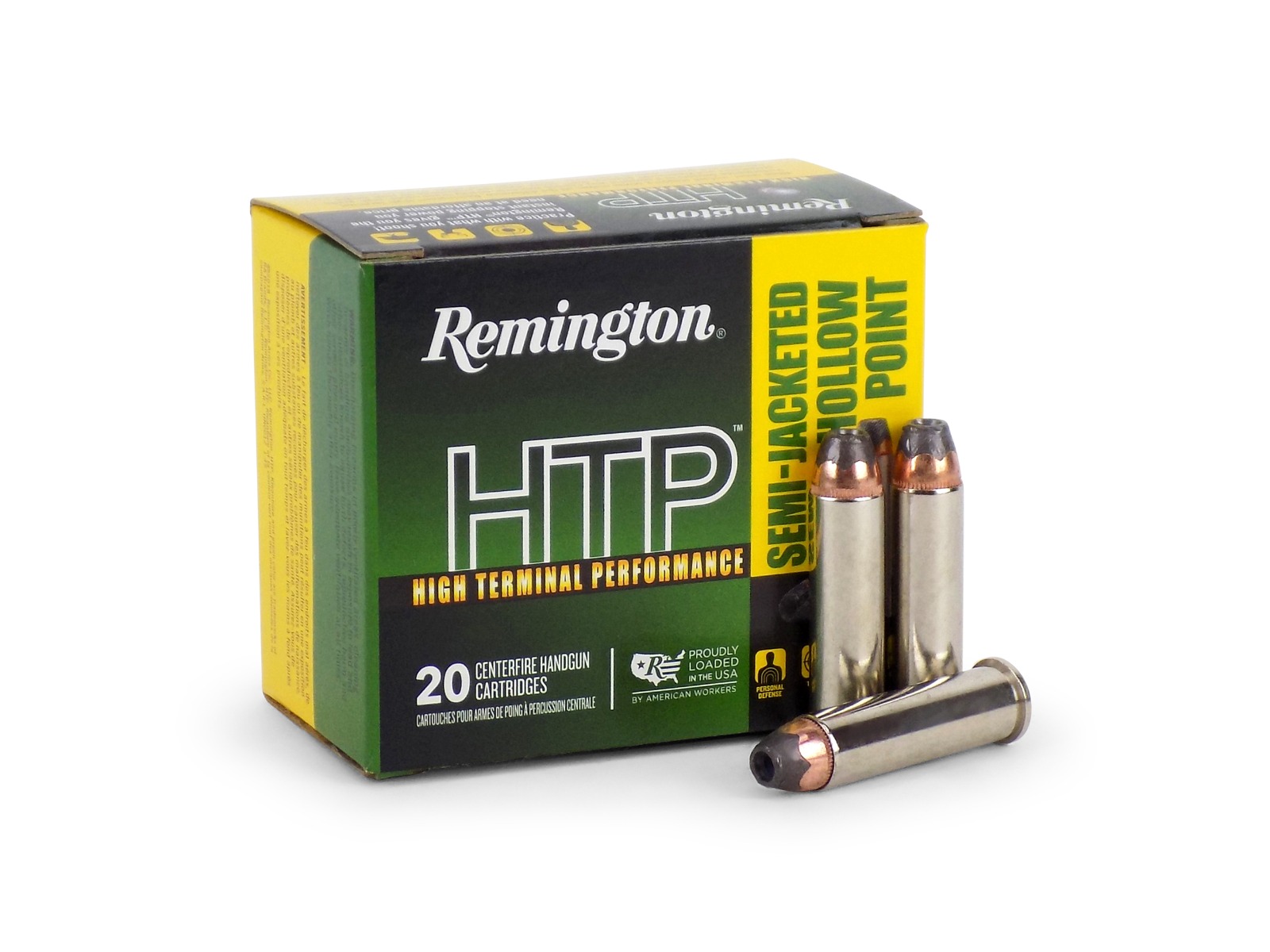Remington High Terminal Performance 357 Magnum 110 Grain SJHP (Box)
