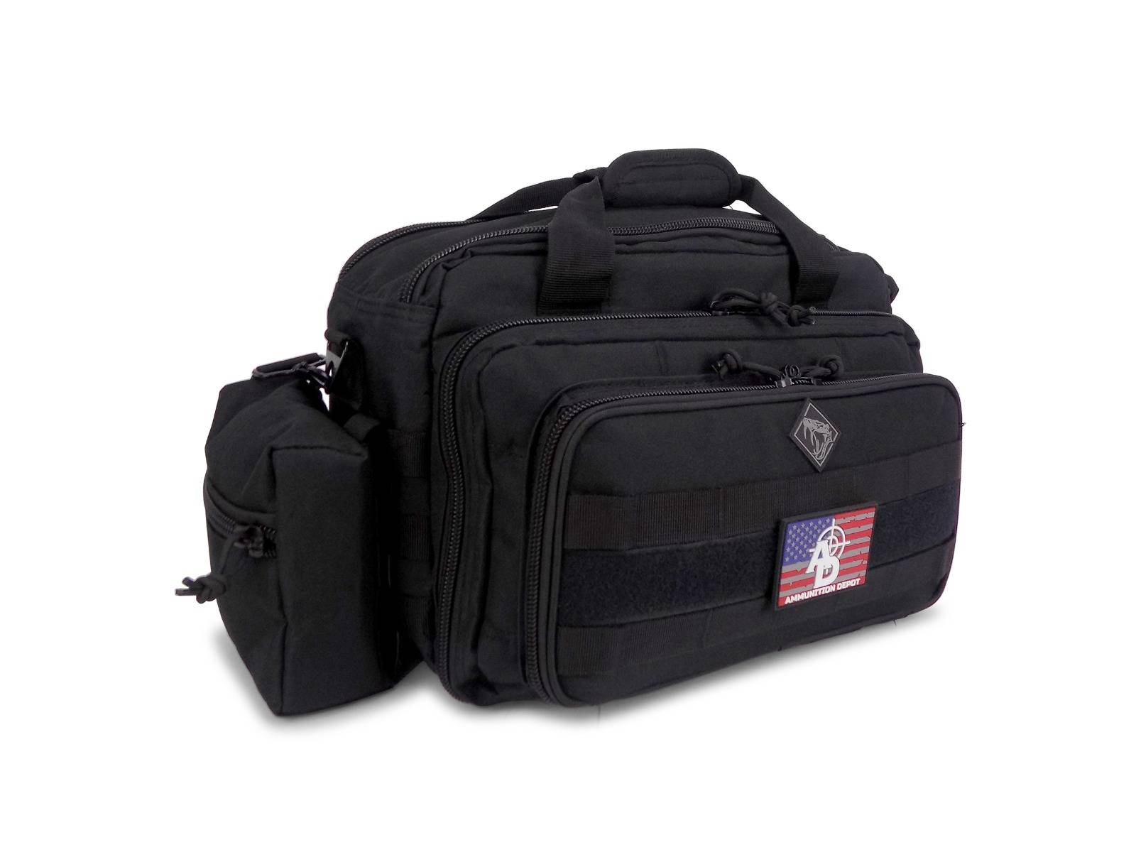 RTAC Range Bag w/ Pistol Retention System  Large (Black)