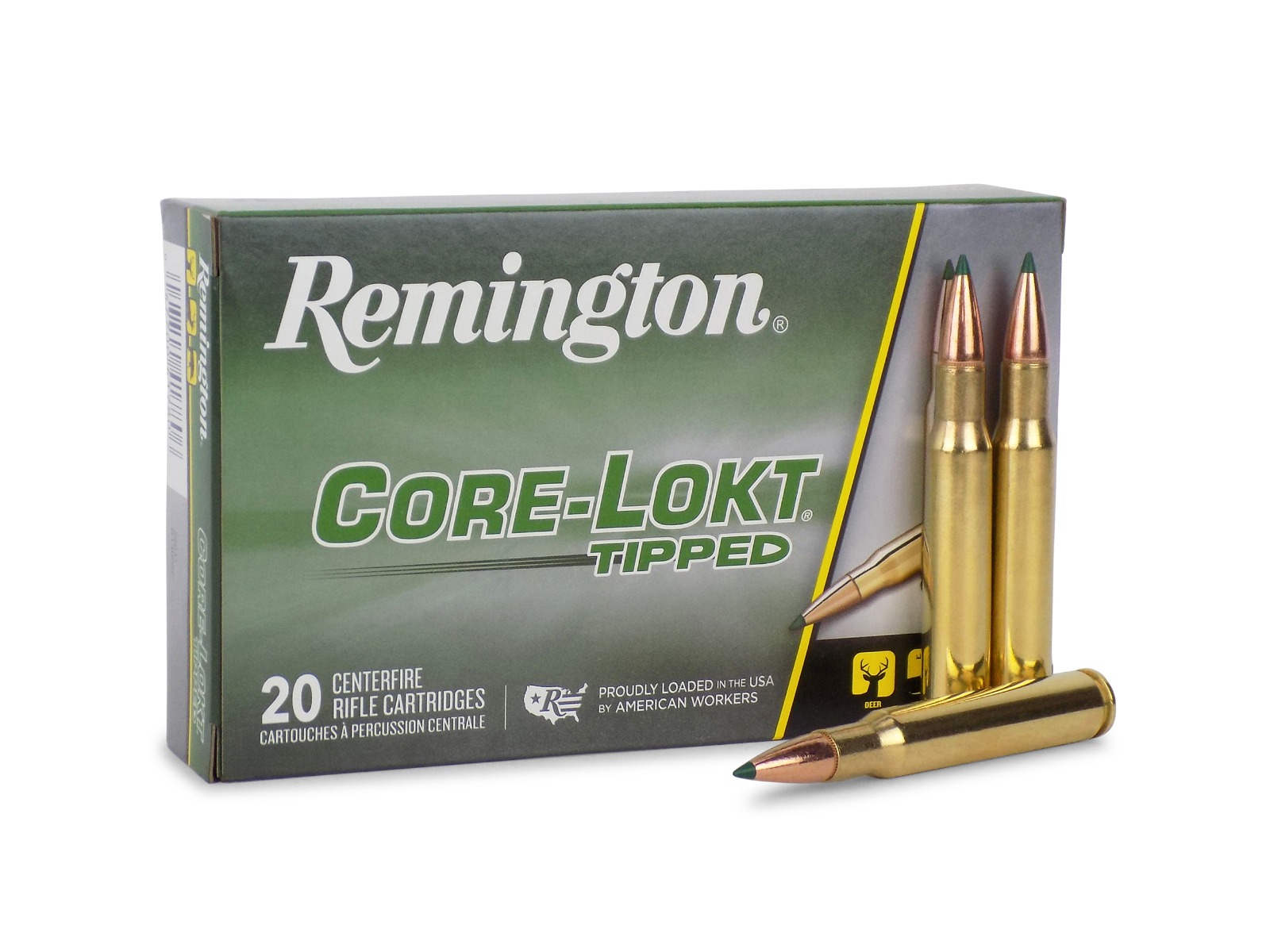 Remington Core-Lokt 30-06 Springfield 180 Grain Core-Lokt Tipped (Box)