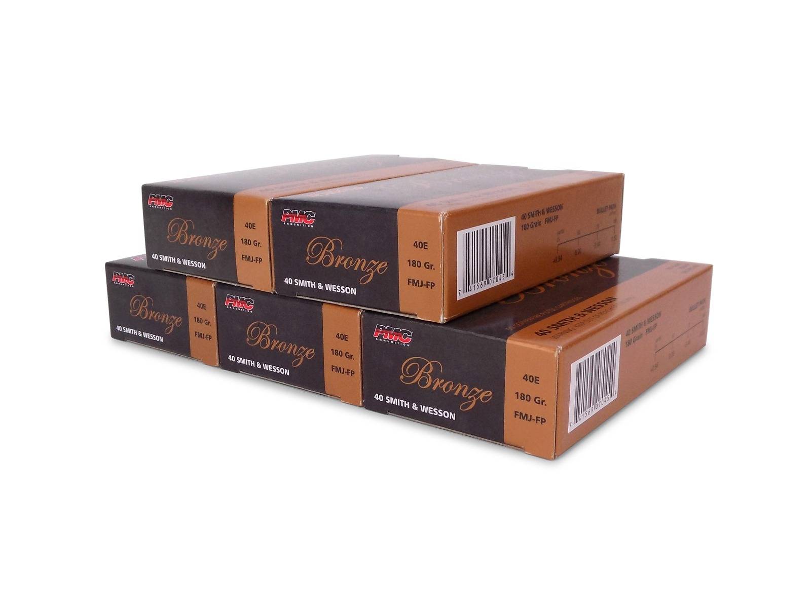 PMC Bronze .40 S&W 180 Grain FMJ (Range Bundle)
