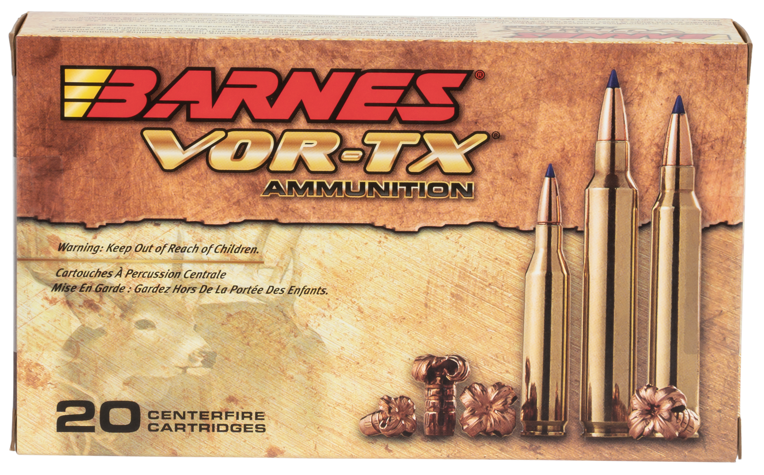 Barnes Vor-tx 300 RUM 165 Grain Tipped TSX Boat Tail (Box)