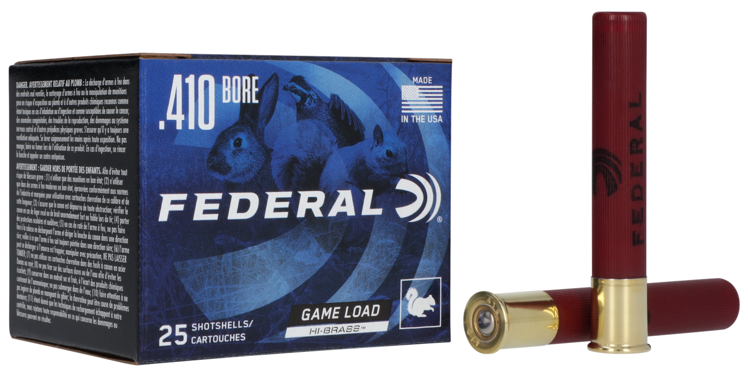 Federal Game-shok 410 Gauge 3 11/16 oz 6 Shot H4136 (Box)