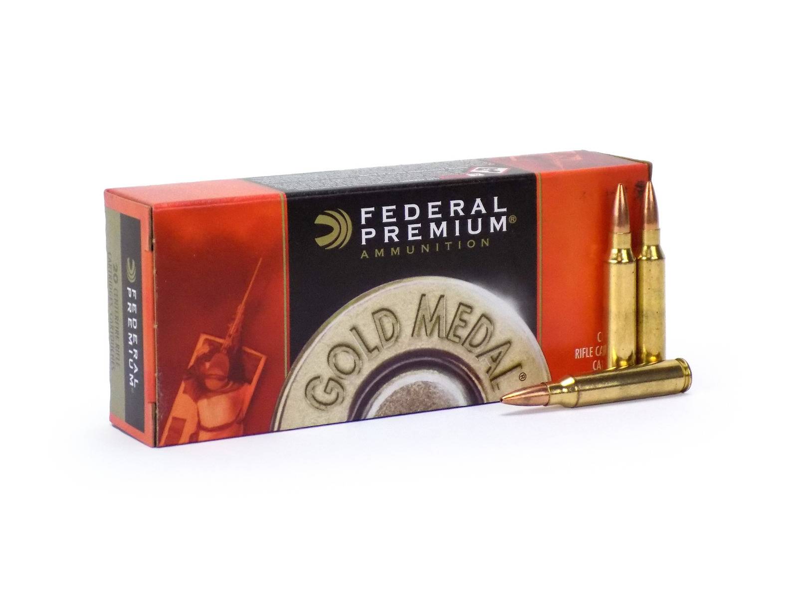 Federal Gold Medal 223 Remington 77 Gr SMK BTHP (Box)