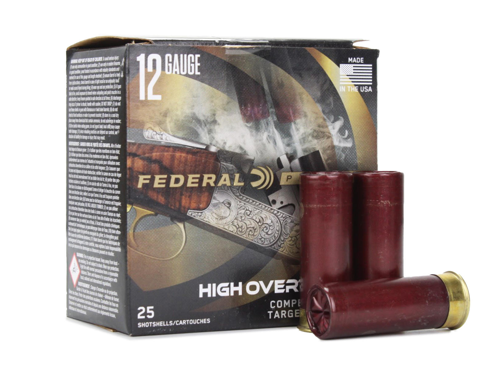 Federal Premium 12 Gauge 2.75 1-1/8 oz 8 Shot (Box)