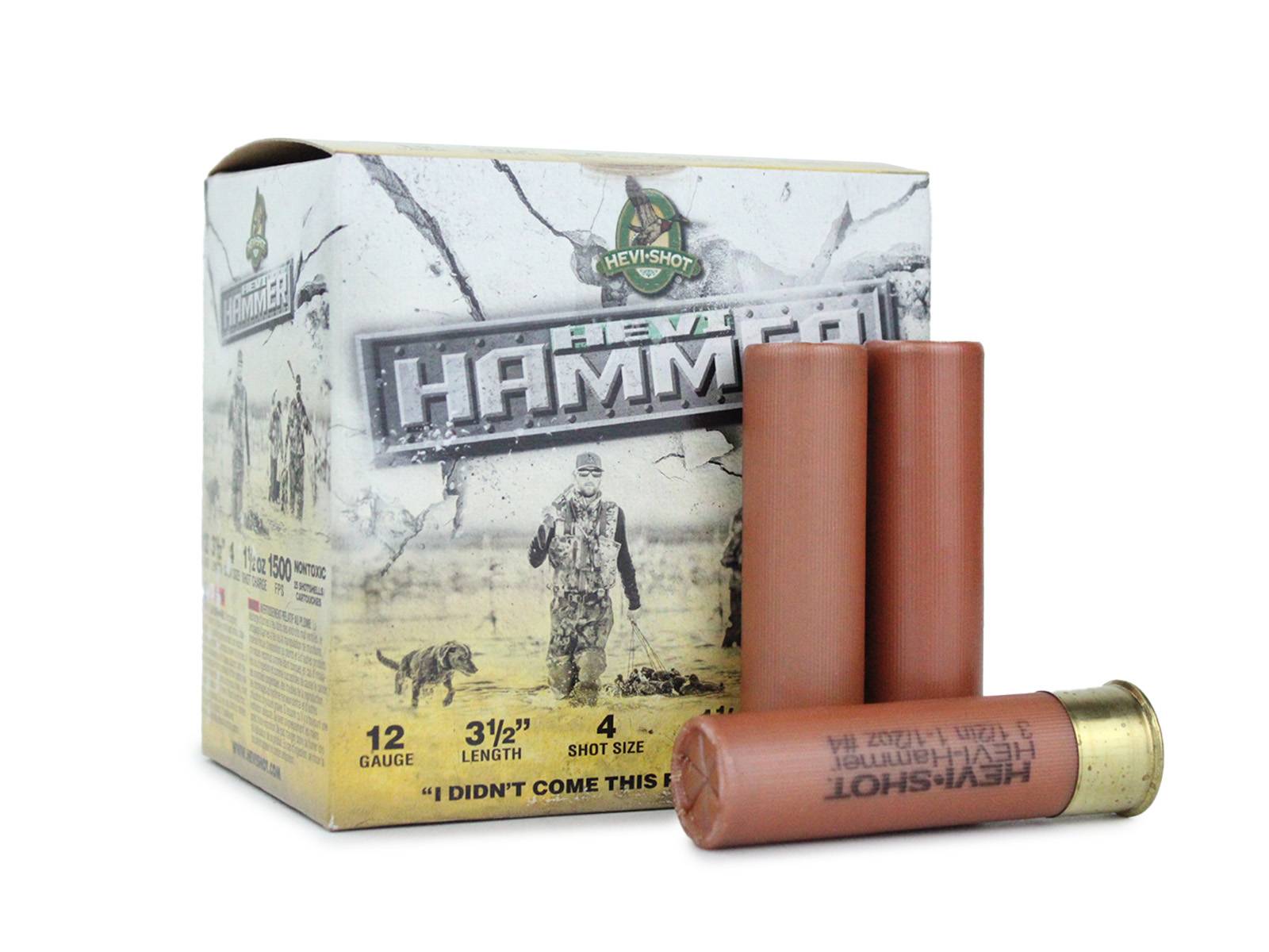 Hevishot HEVI-Hammer Waterfowl 12 Gauge 3.50" #4 1.50 oz - 25rds - HS28304
