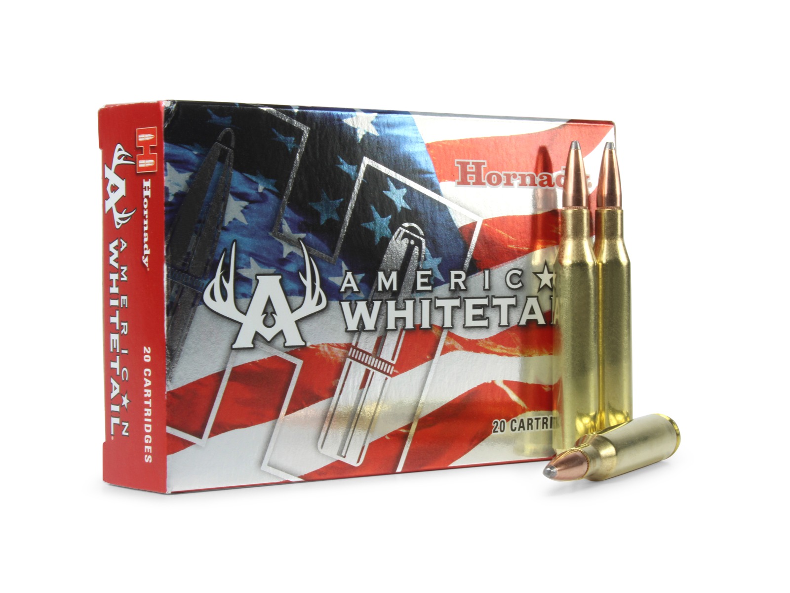 Hornady American Whitetail 25-06 Remington 117 Grain InterLock (Box)