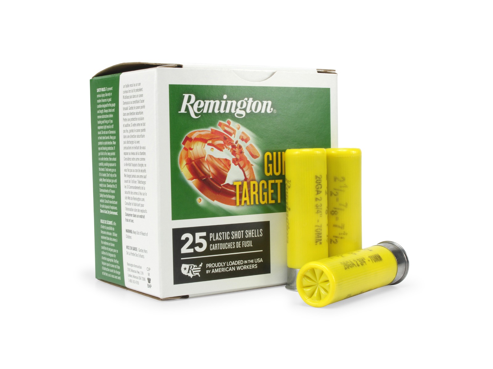 Remington Gun Club 20 Gauge 2.75 7/8 oz 7.5 Shot (Box)