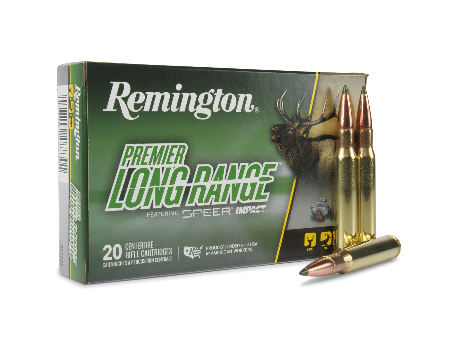 Remington Premier Long Range 30-06 Springfield 172 Grain Speer Impact Boat-Tail (Box)
