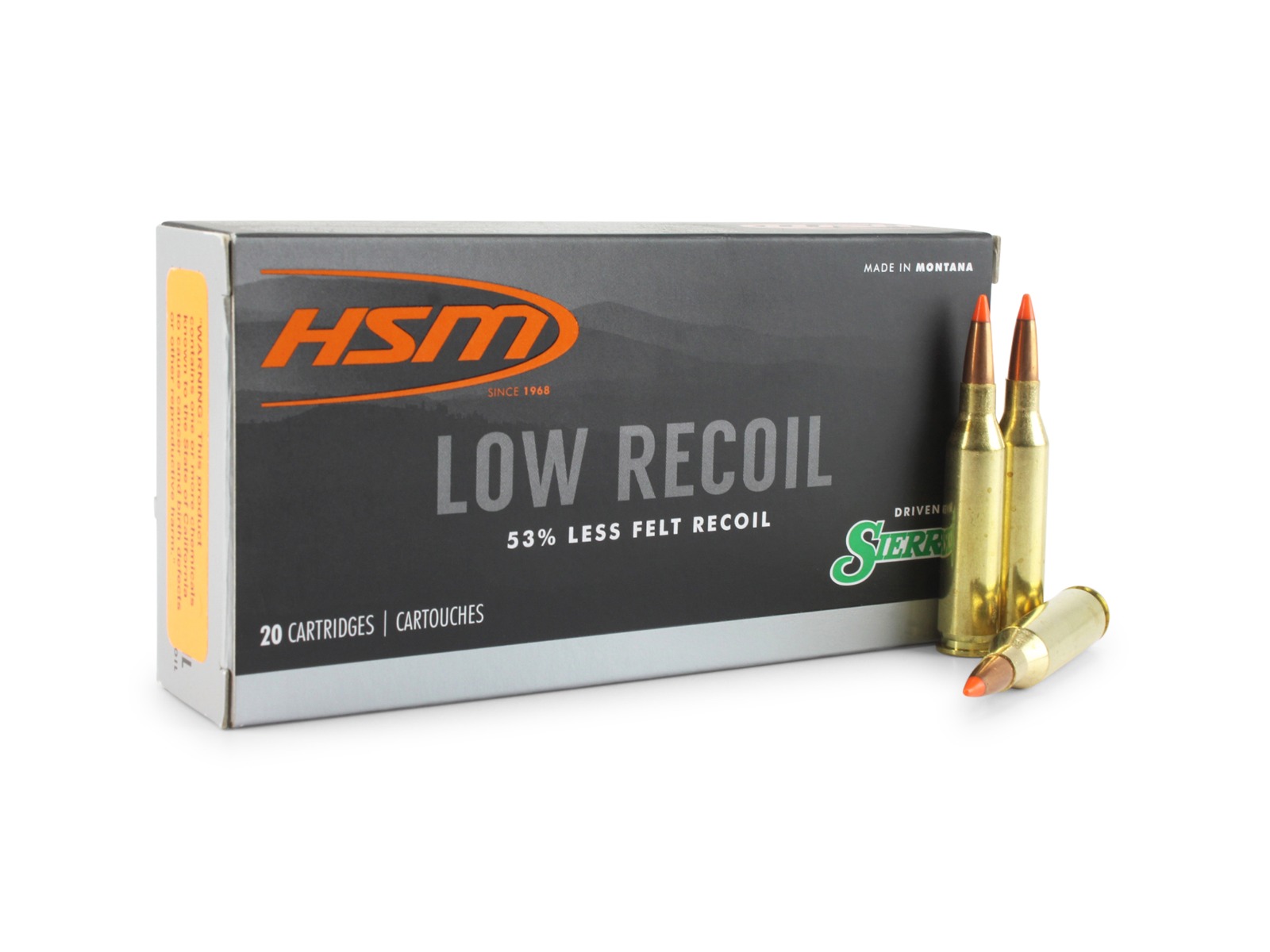 HSM Low Recoil .243 Winchester 85 Gr Polymer Tip (Box)