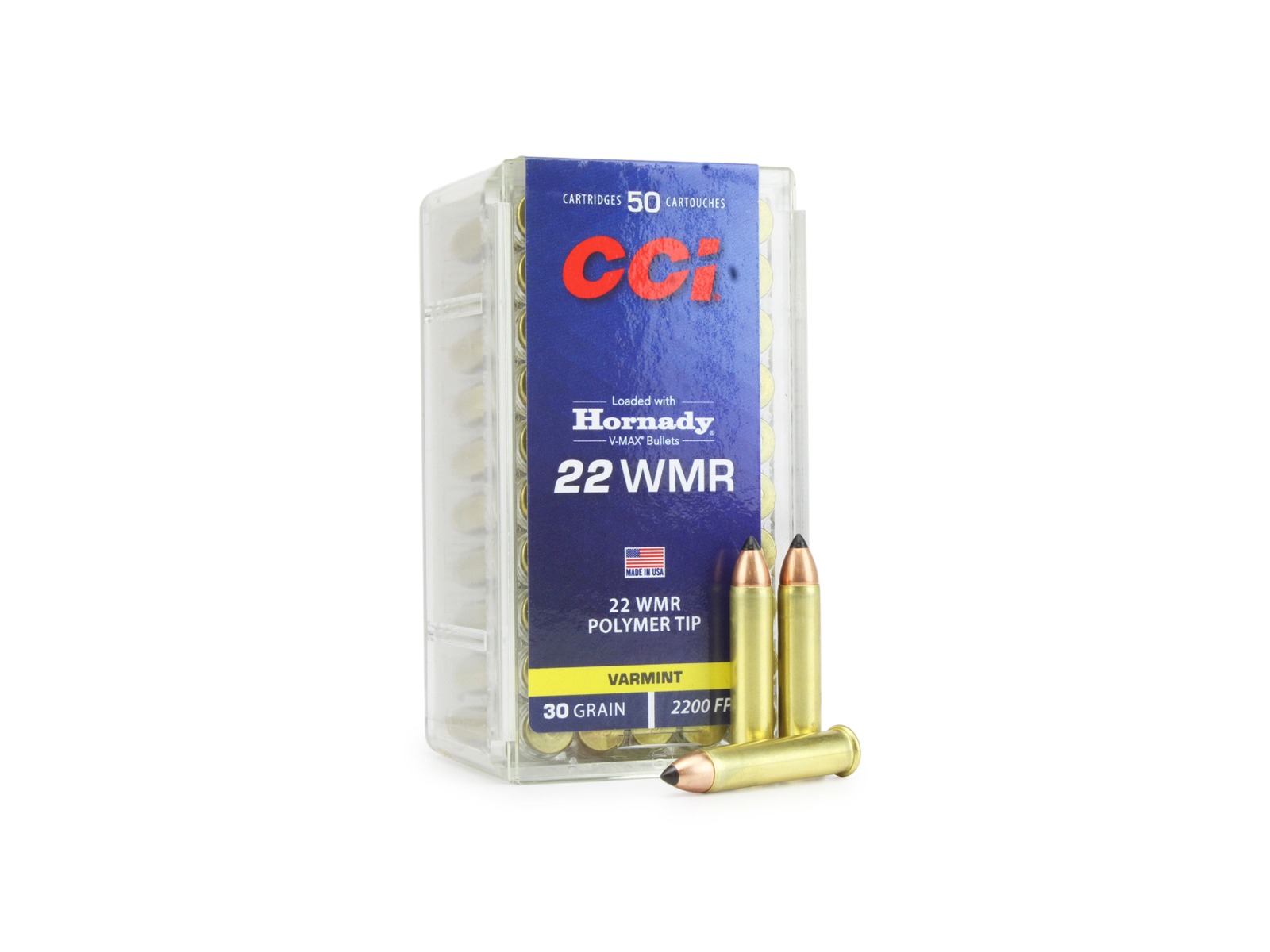 CCI 22 Mag 30 Grain V-MAX (Box)