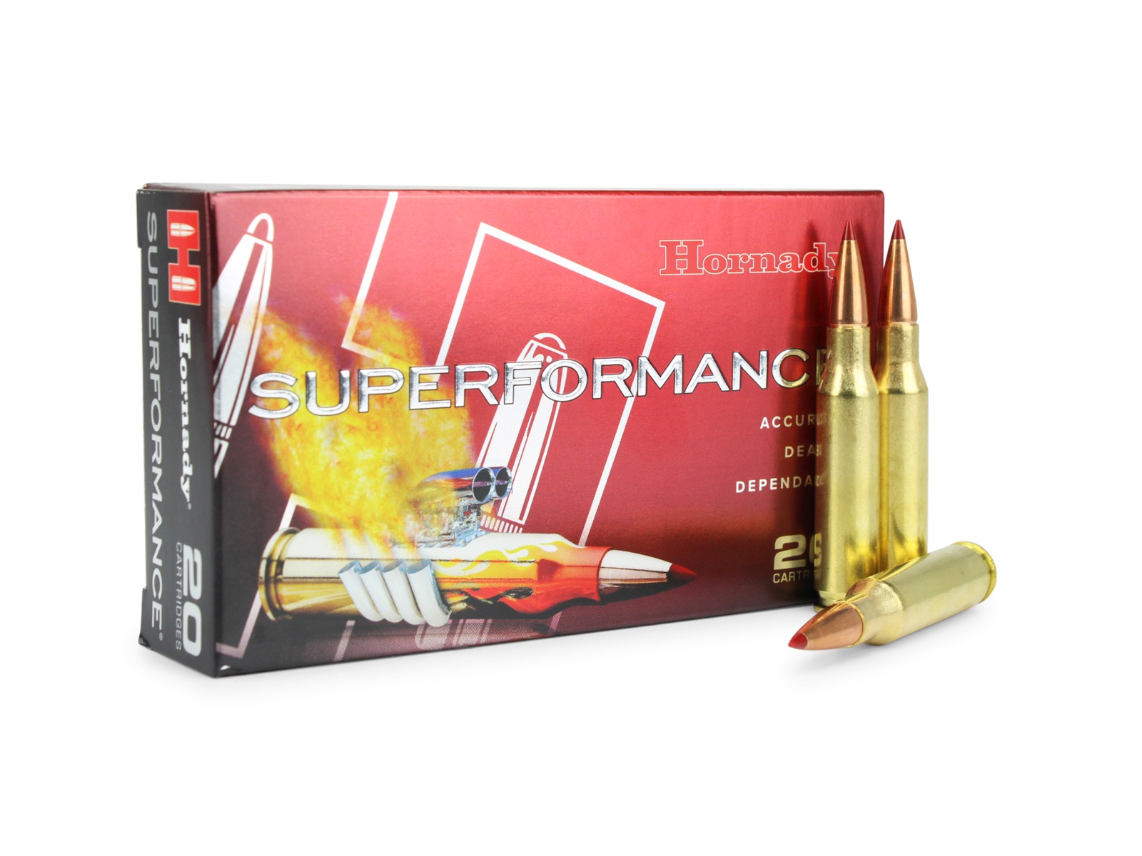 Hornady Superformance 7mm-08 Remington 139 Grain Lead-Free CX (Box)